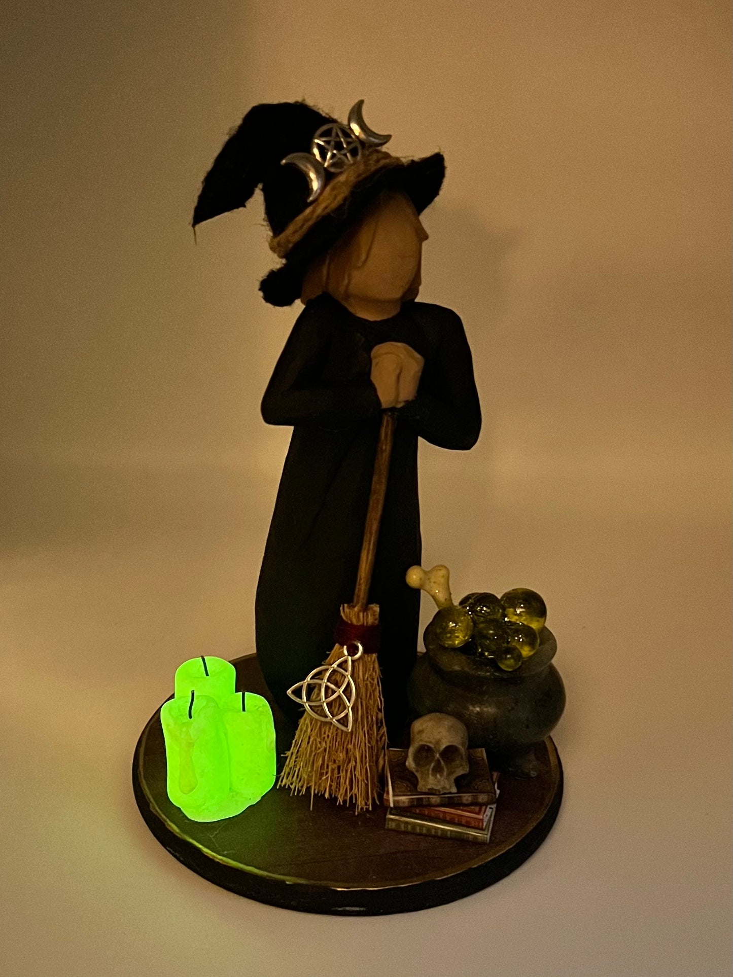 Little witches OOAK decor piece