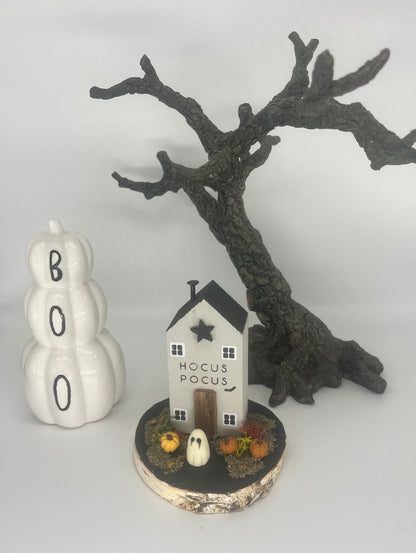 Hocus pocus sculpted glow in the dark pet ghost