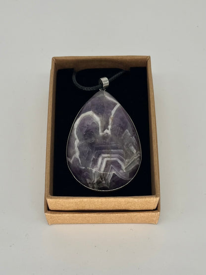 Natural crystal pendants