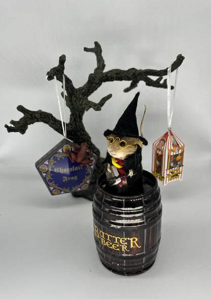 Taxidermy Harry mouse butterbeer base