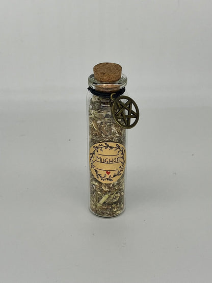 Apothecary bottle herbs