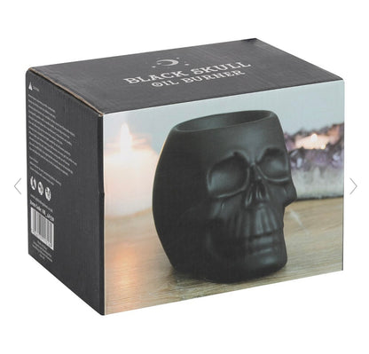 BLACK SKULL OIL BURNER