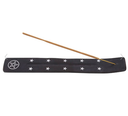 PENTAGRAM WOODEN INCENSE ASH CATCHER