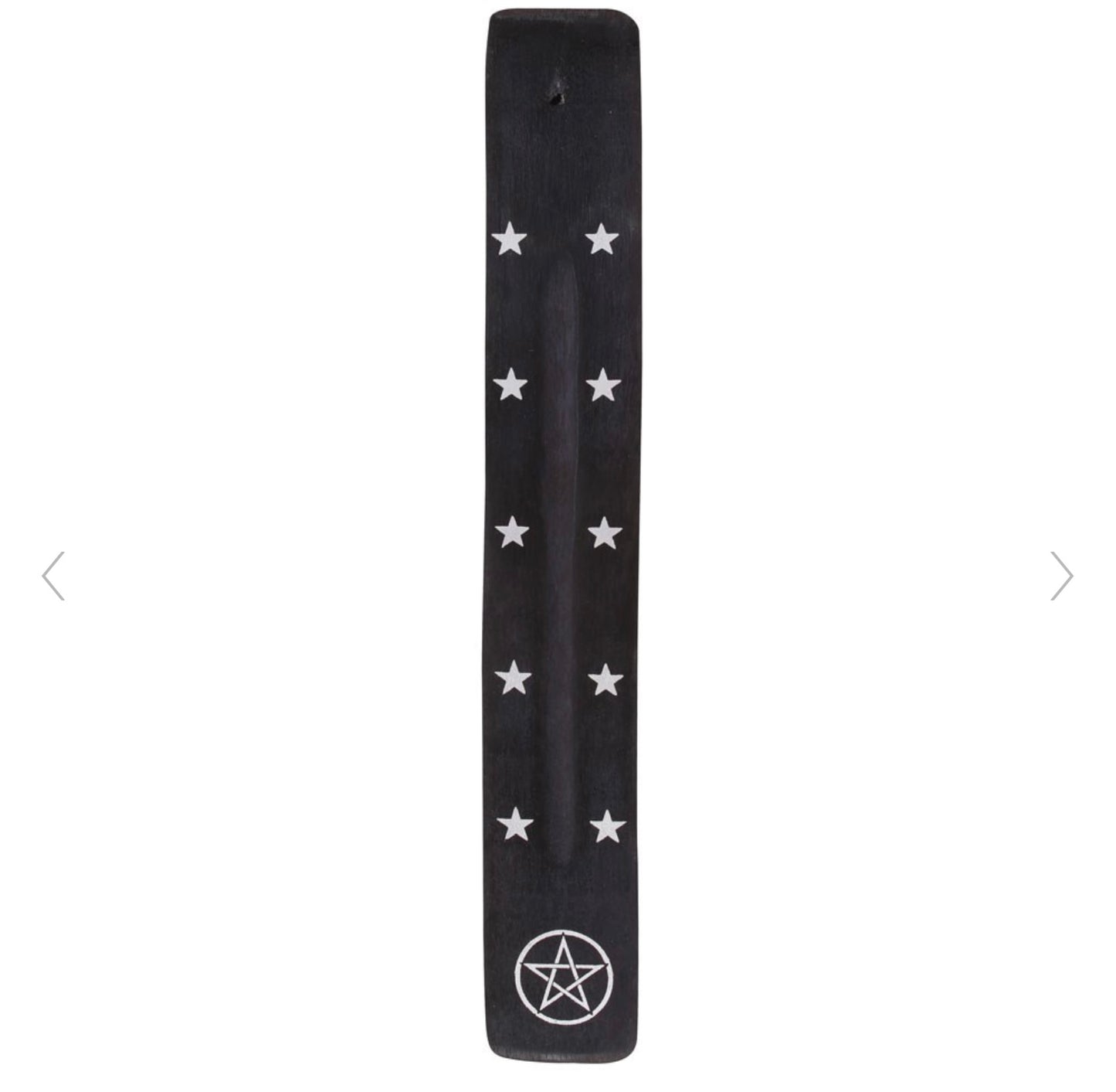 PENTAGRAM WOODEN INCENSE ASH CATCHER