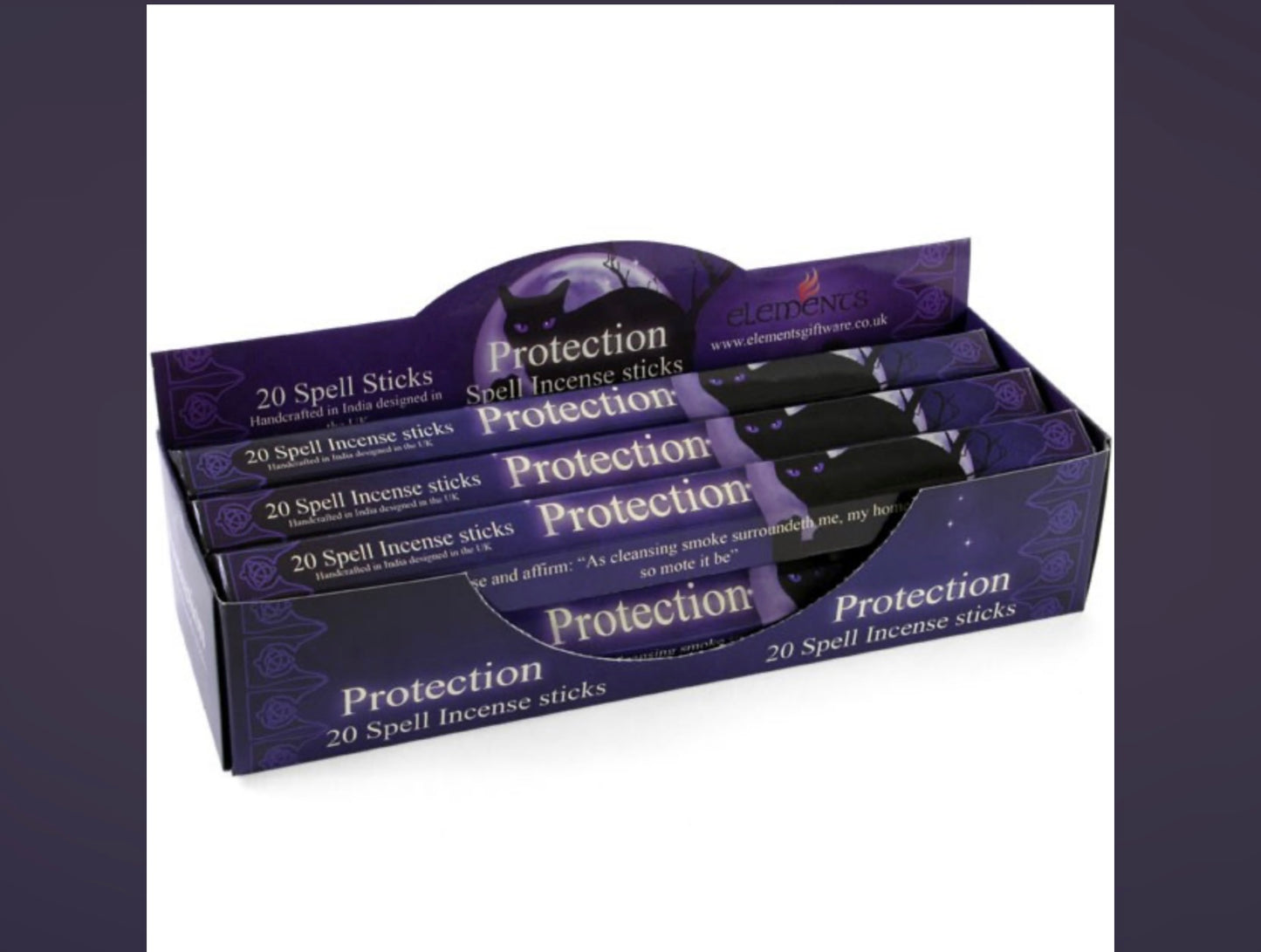 PROTECTION SPELL INCENSE STICKS BY LISA PARKER