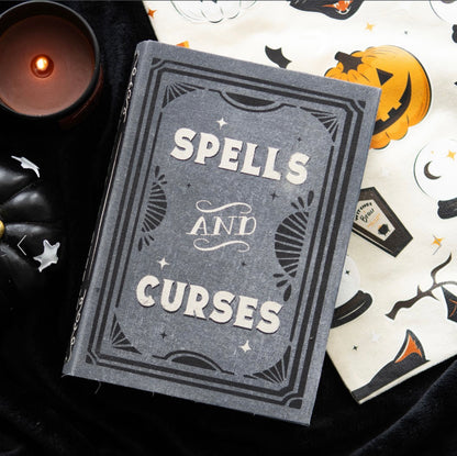 SPELLS AND CURSES BOOK SHAPED STORAGE BOX