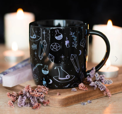 CRYSTAL WITCH PRINT MUG