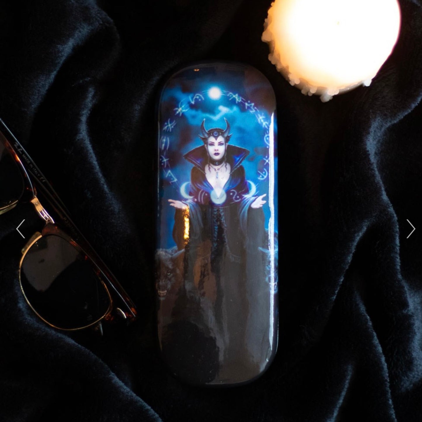 MOON WITCH GLASSES CASE BY ANNE STOKES