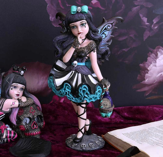 Adeline gothic fairy figurine 16.5cm