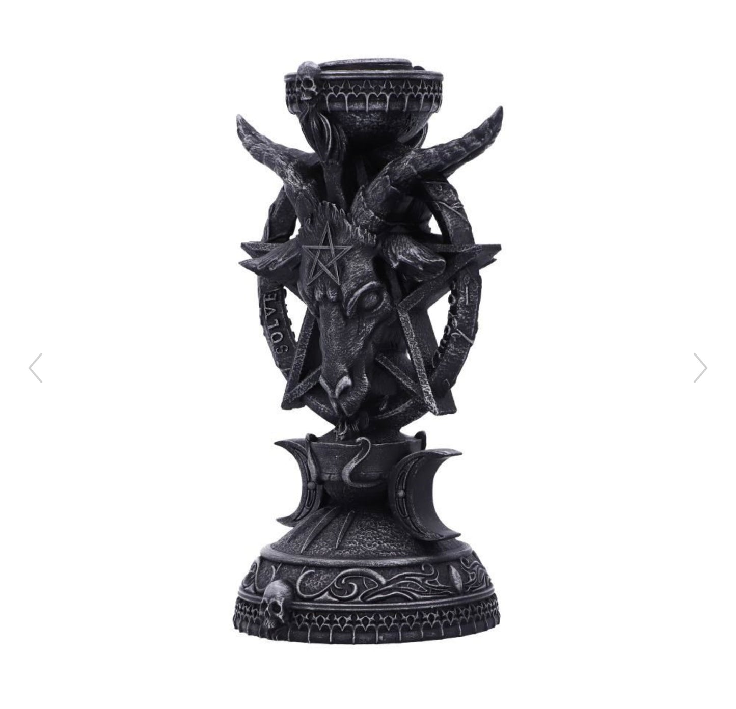 Light of Baphomet Candle Holder 15.5cm Baphomet Candle Holder 15.5cm