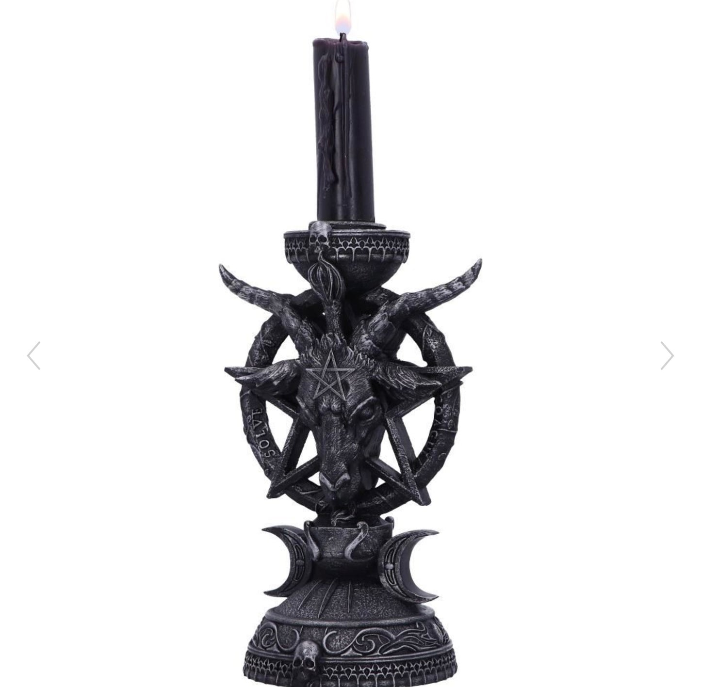 Light of Baphomet Candle Holder 15.5cm Baphomet Candle Holder 15.5cm