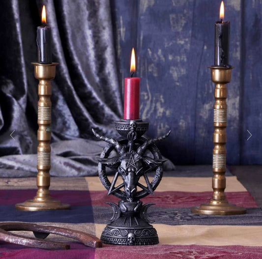 Light of Baphomet Candle Holder 15.5cm Baphomet Candle Holder 15.5cm