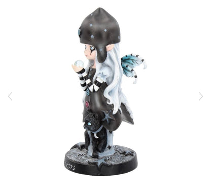 Black Stars fairy figurine 18cm