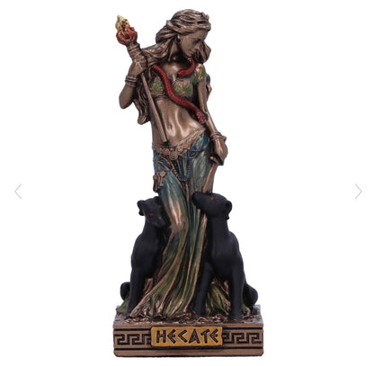 Hecate Moon Goddess figurine  (Mini) 9cm