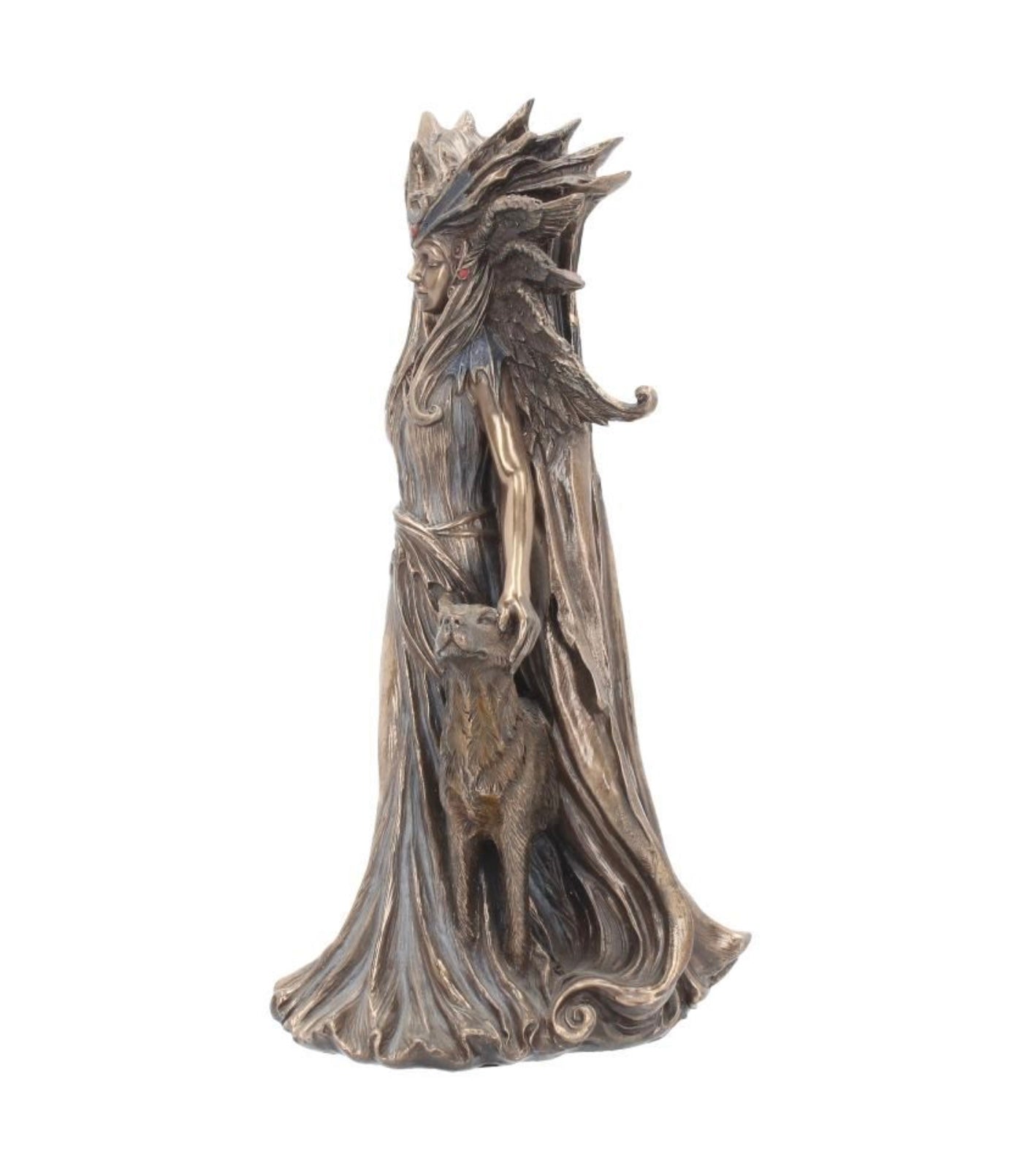 Hekate Bronze Figurine by Marc Potts Greek Goddess Ornament 25cm