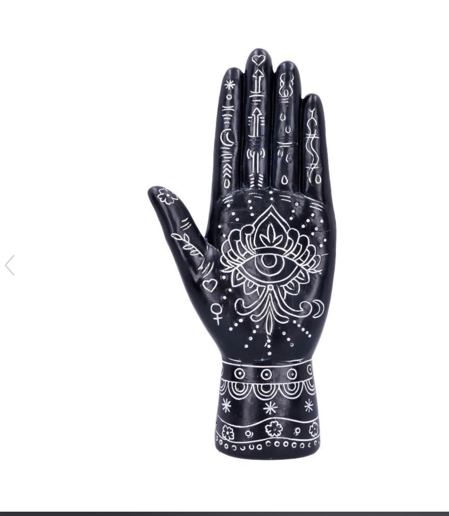 Hamsa Hand 22.5cm Hamsa Hand of God Palmistry Style Ornament