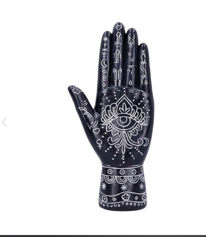 Hamsa Hand 22.5cm Hamsa Hand of God Palmistry Style Ornament