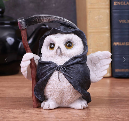 Reapers Flight Grim Reaper Owl Familiar Figurine 12.5cm