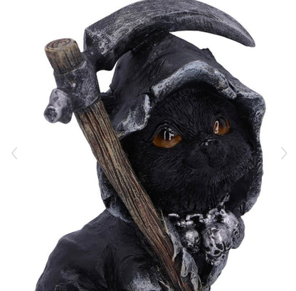 Amara Grim Reaper feline Cat Figurine 10.2cm