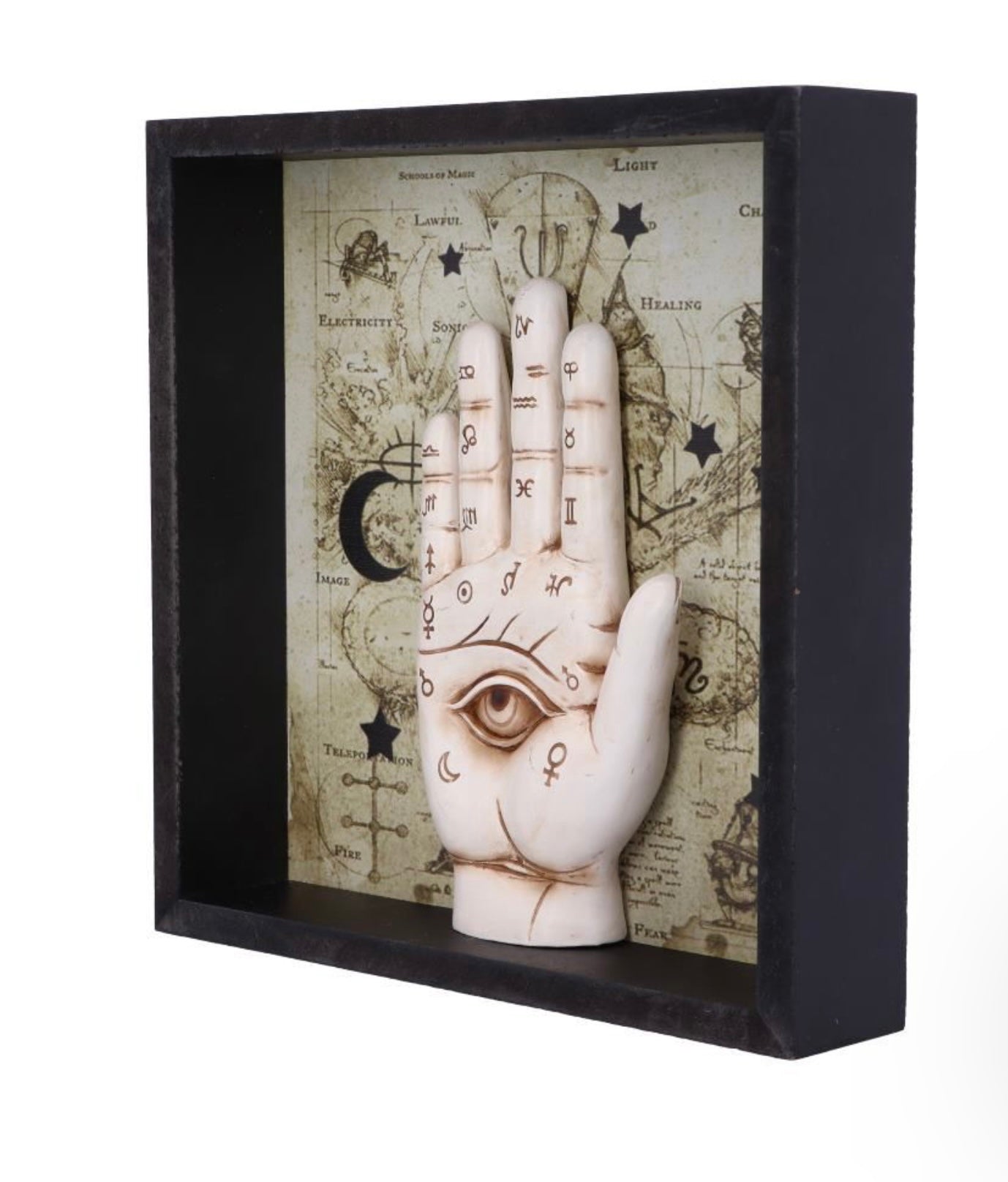 Palmistry Companion Framed Chiromancy Wall Mounted Art