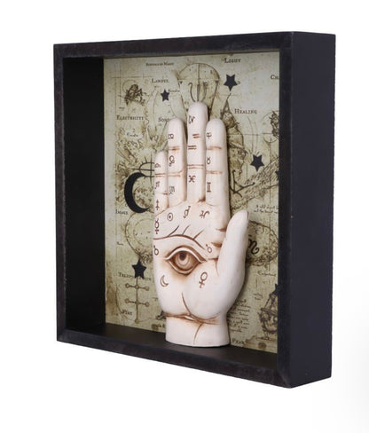 Palmistry Companion Framed Chiromancy Wall Mounted Art