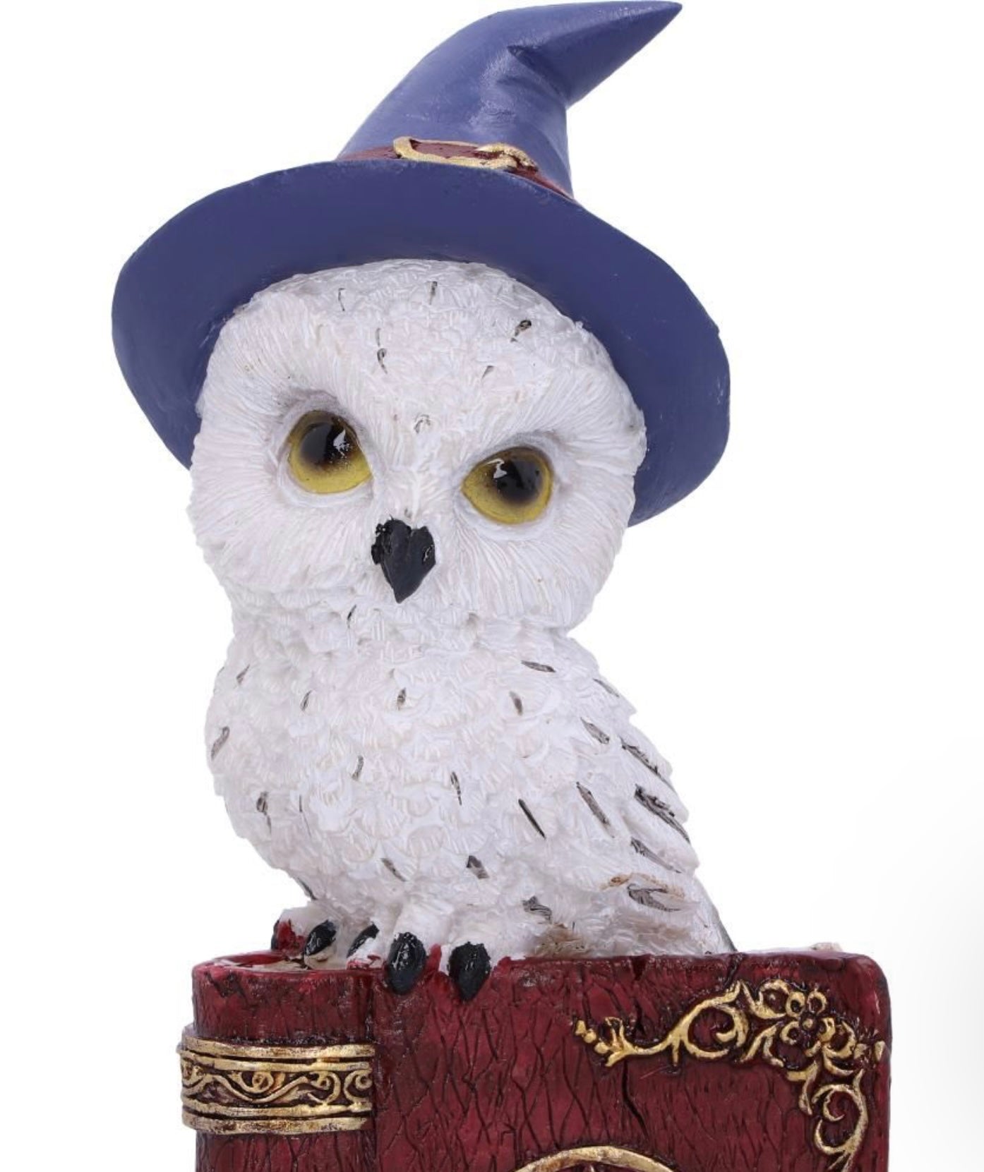 Avian Spell Owl Figurine (Red) 12.5cm