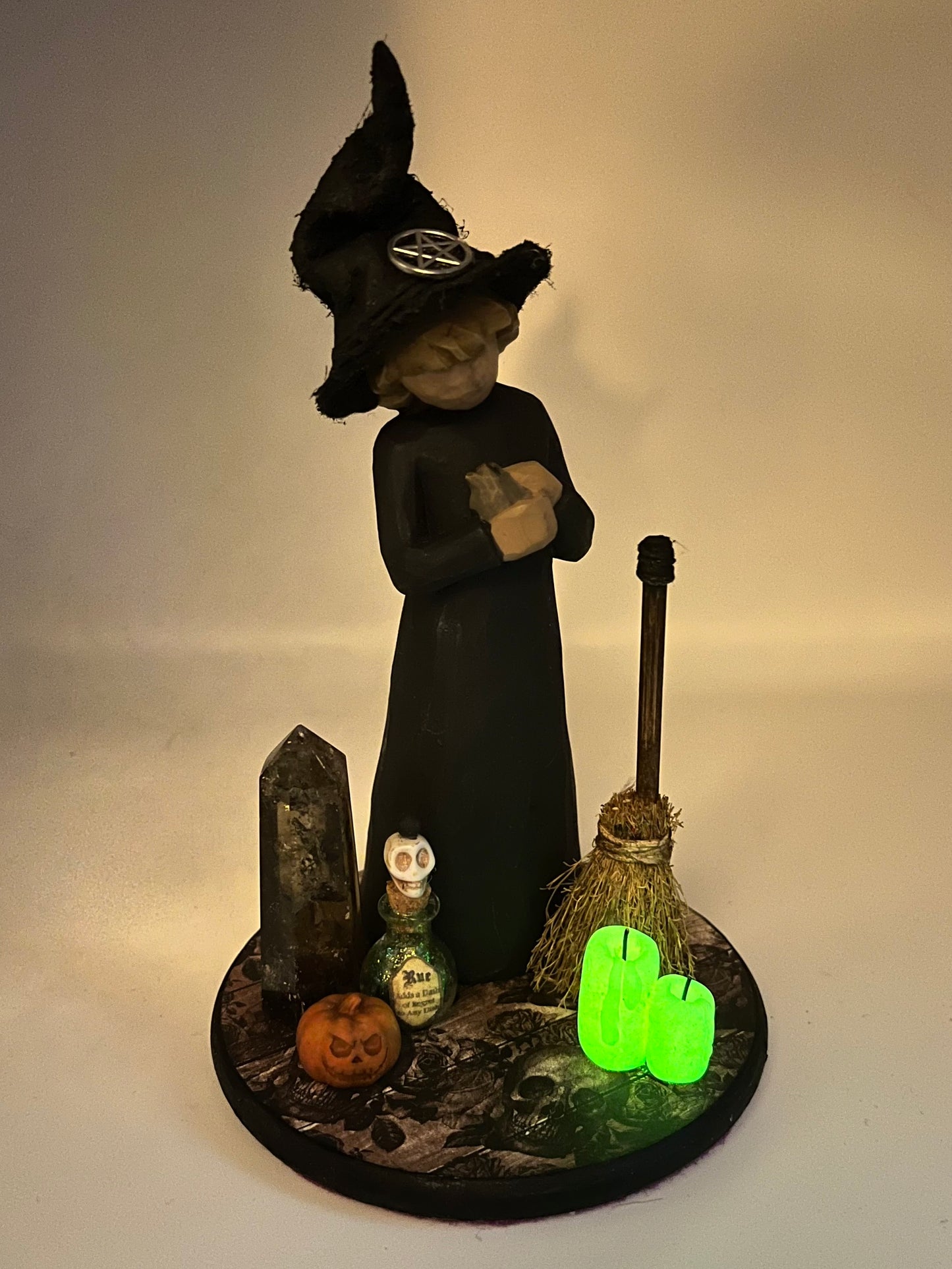 Little witches OOAK decor piece