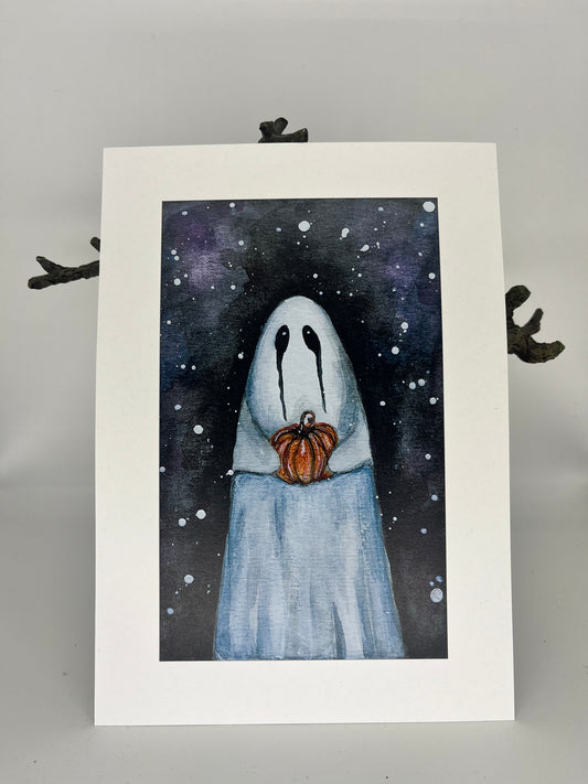 A5 ghost print “blessing”