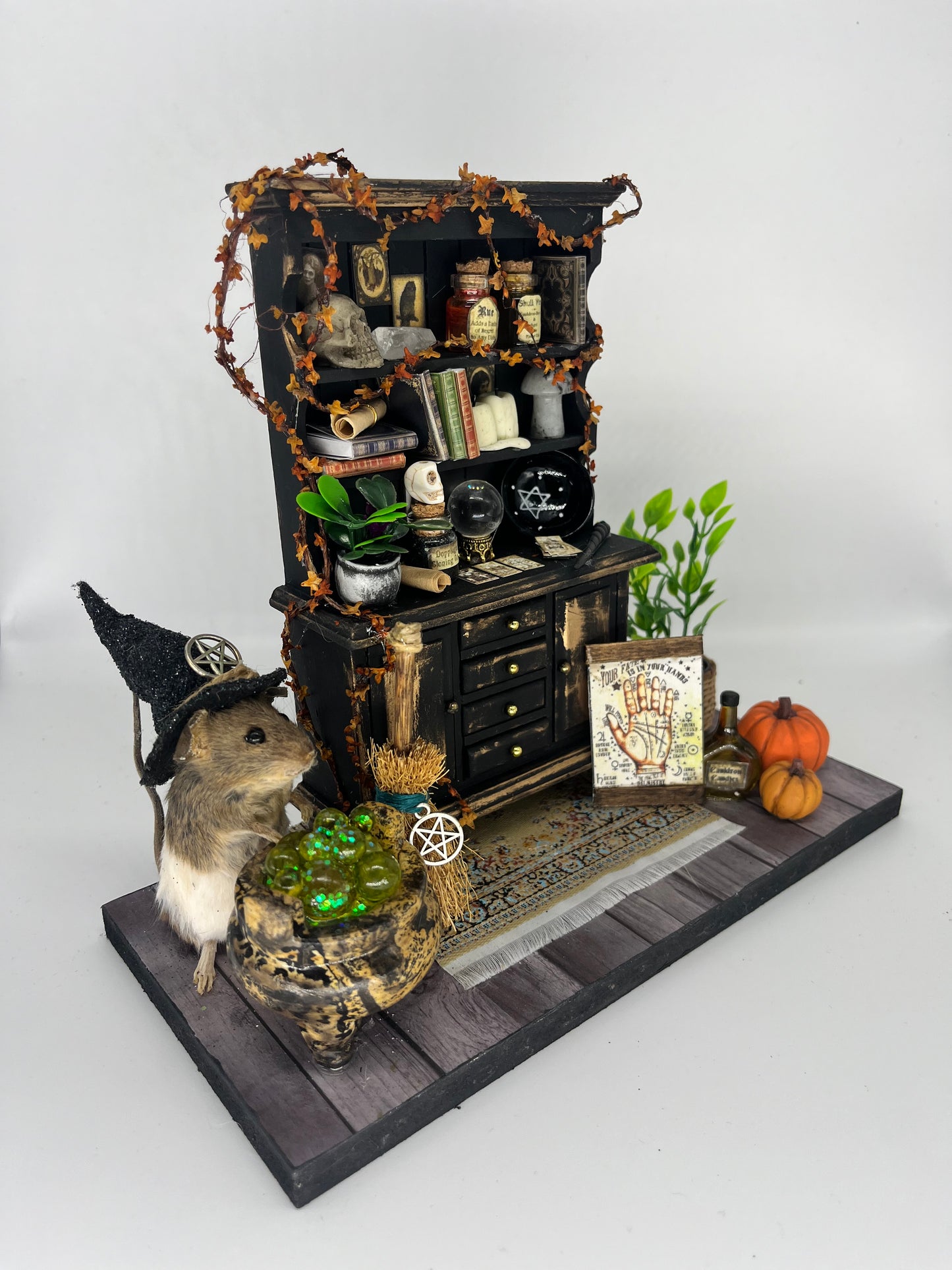 Taxidermy mouse the wizards home